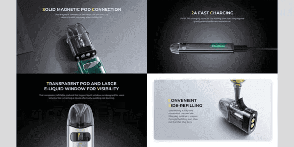 UWELL Caliburn A3S Pod空倉煙彈官網:圖片 2