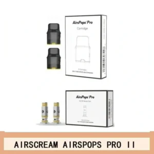 AIRSCREAM AIRSPOPS PRO 氣泡煙彈空倉霧化芯成品芯1.0歐姆